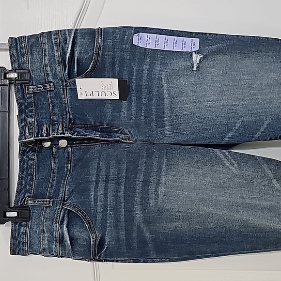 Vylette Sculpt Triple-Stack High Rise Uktimate Push-Up Jeans - Picture 2 of 8